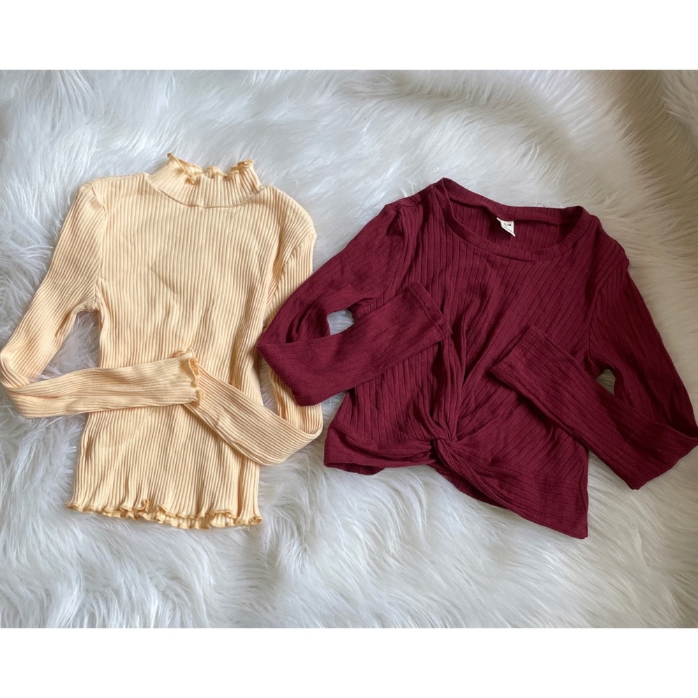 Shein Girls tops Lot of 2 NWOT